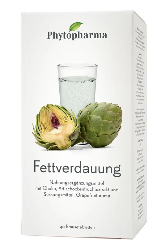Phytopharma Fettverdauung Brausetabletten (40 Stk)