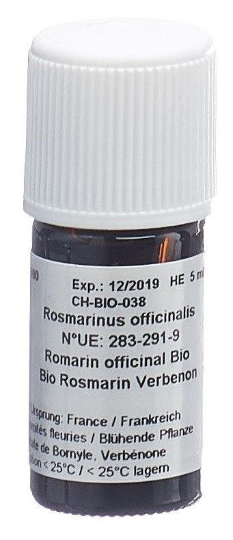 AromaSan Rosmarin Verbenon Bio Ätherisches Öl (5ml)