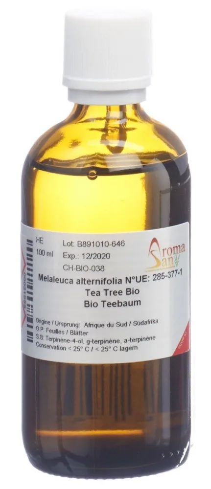 AromaSan Teebaum Bio Ätherisches Öl (100ml)