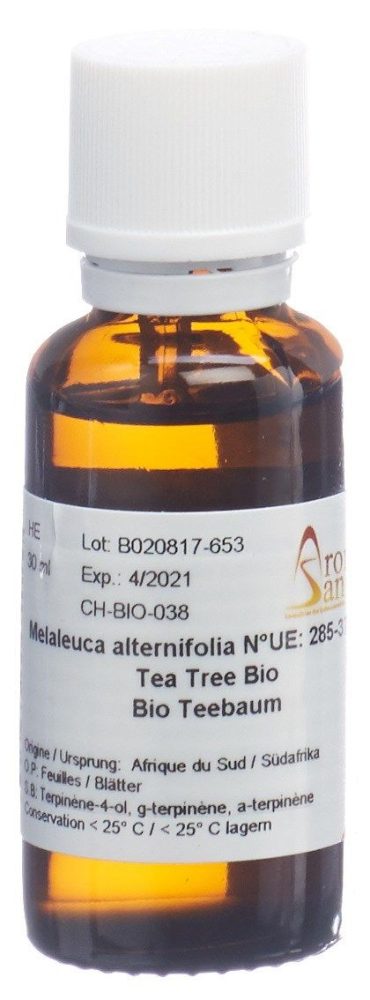 AromaSan Teebaum Bio Ätherisches Öl (30ml)