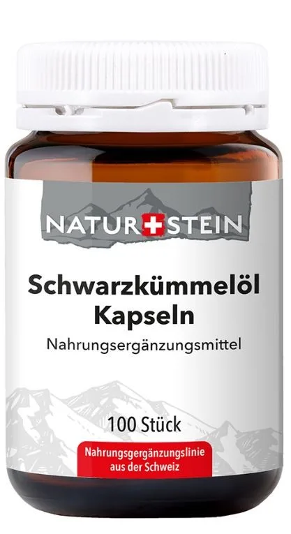 NATURSTEIN Schwarzkümmelöl Kapseln (100 Stk)