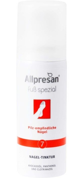 ALLPRESAN pedicare (7) Pilz-empfindliche N&auml;gel Nagel?Tinktur 50 ml