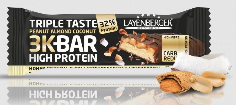 Layenberger 3K Protein Riegel Peanut Almond Coconut (45g)