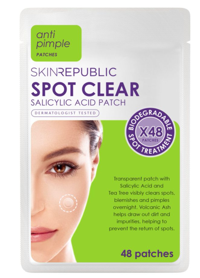 Skin republic - Spot Clear Patches Salicylic Acid, 48STK