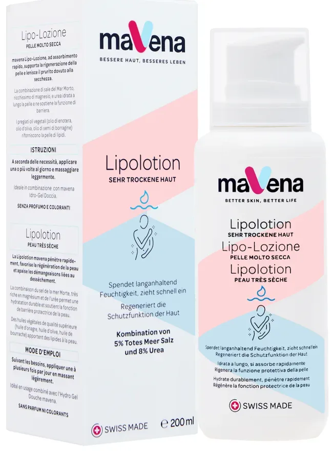 MAVENA Lipolotion Disp 200 ml