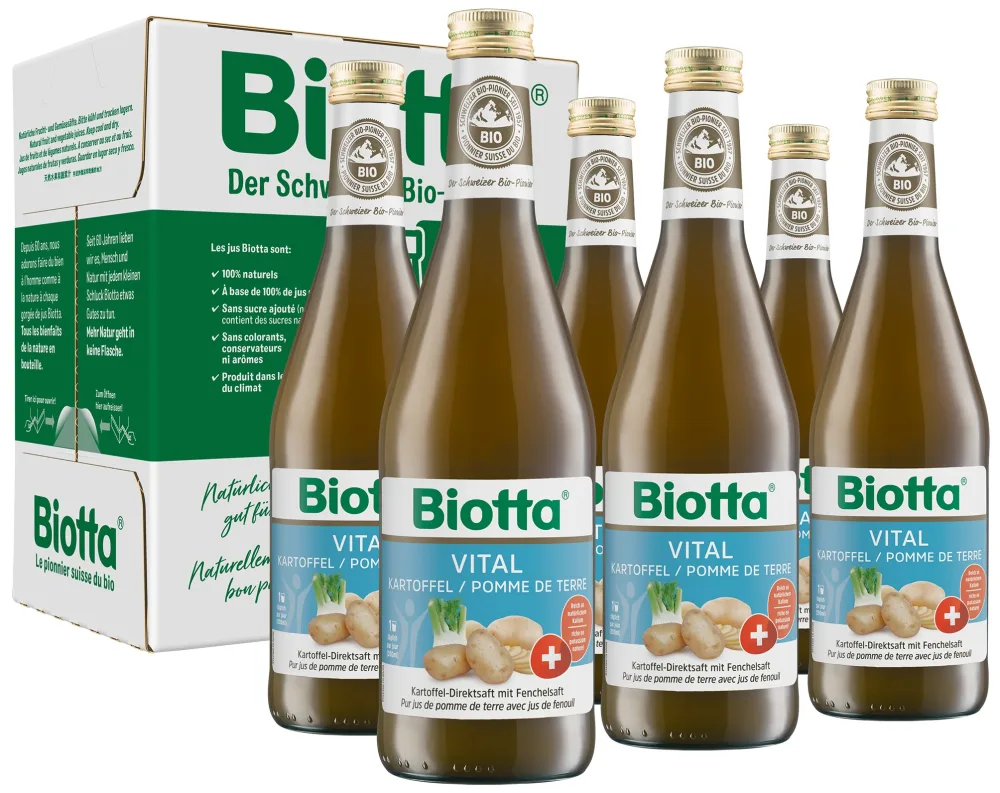 Biotta Vital Bio Kartoffel (6x5dl)