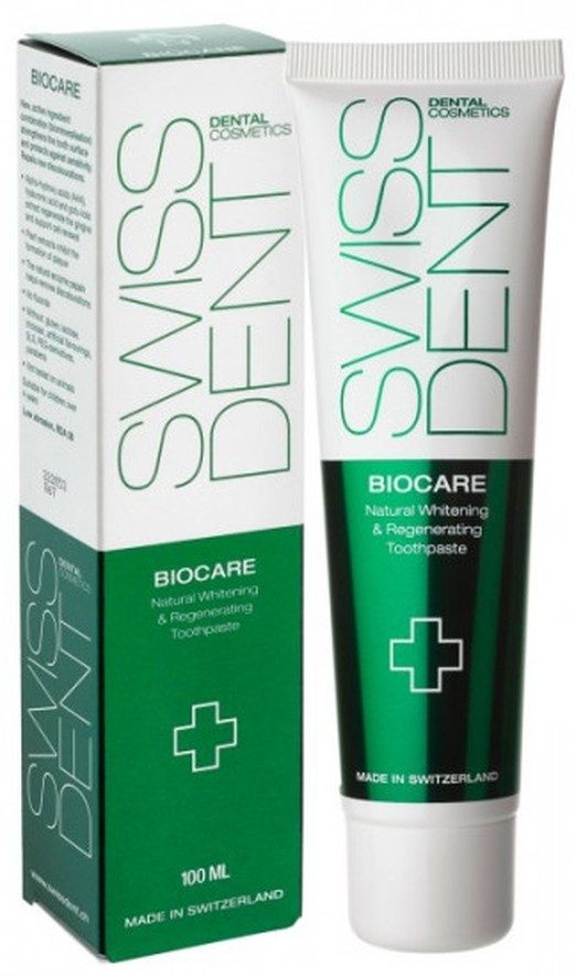 Swissdent Vegan Biocare Natural Whitening & Regenerating Toothpaste Zahnpasta 100 ml
