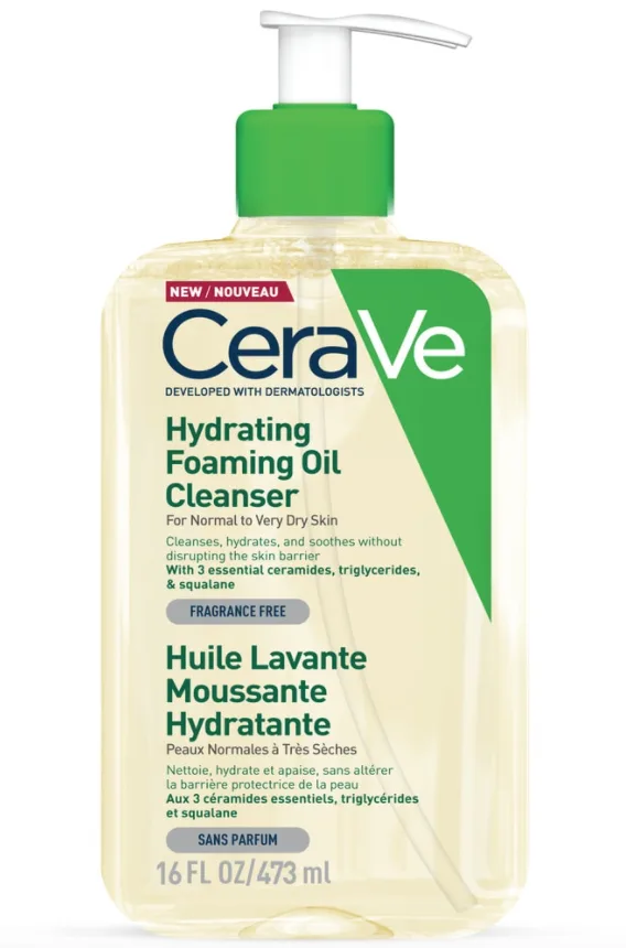 CeraVe - Feuchtigkeitsspendendes Schäumendes Reinigungsöl, 437  ml