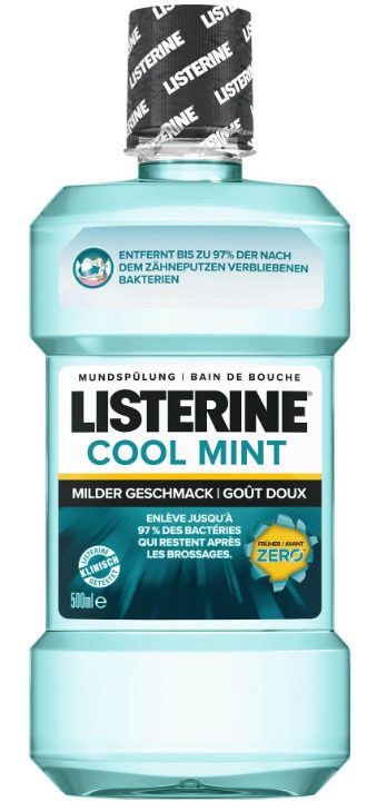 Listerine Mundspülung Cool Mint mild (500ml)