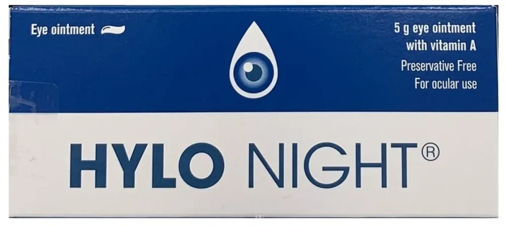 Hylo Night Augensalbe 5 g | Augentropfen