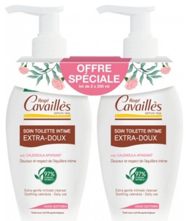 Roge Cavailles Intimwaschgel Extra Sanft (2x250ml)