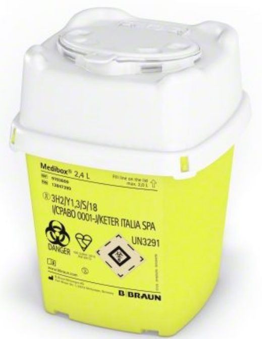 Medibox Kanülensammler 2.4L (1 Stk)