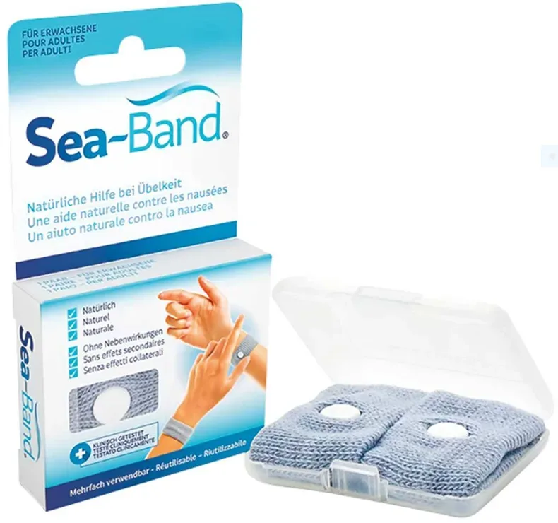 Sea-Band Akupressurband Erwachsene grau (1 Paar)