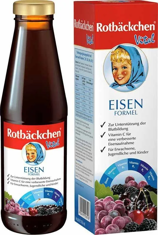 Rabenhorst Rotbäckchen Vital Eisen Formel (450ml)