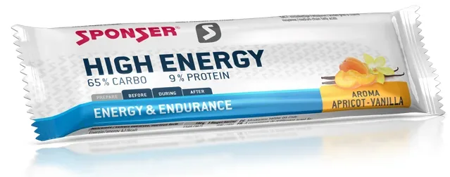 Sponser High Energy Bar Abricot-Vanilla (45g)