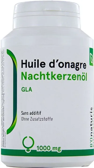BIOnaturis Nachtkerzenöl Kapseln, 1000mg (90 Stk)