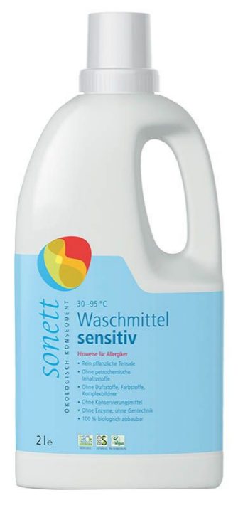 Sonett Waschmittel sensitiv 30°-95°C (2 Liter)