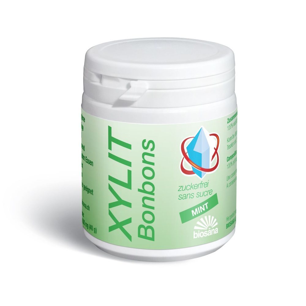 Biosana Xylit Bonbons Mint (80 Stk)