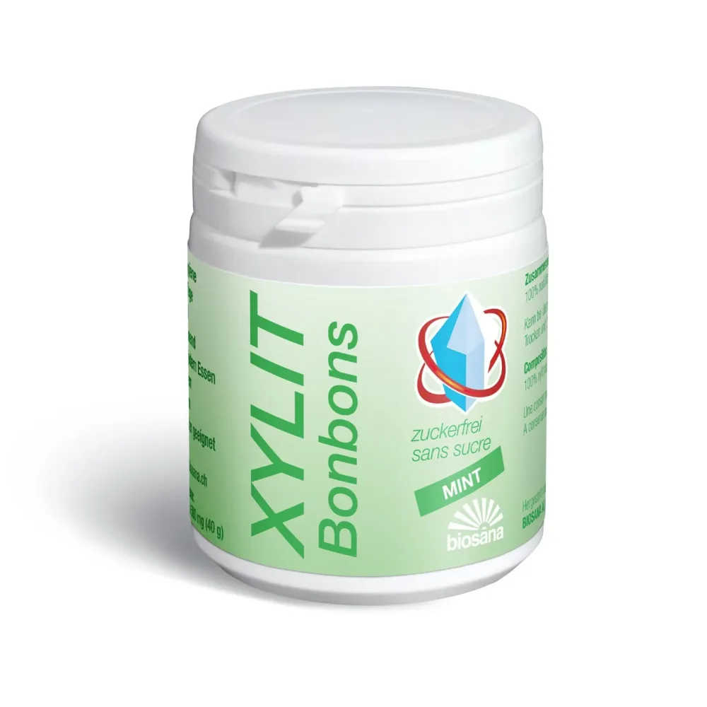 Biosana Xylit Bonbons Mint (80 Stk)