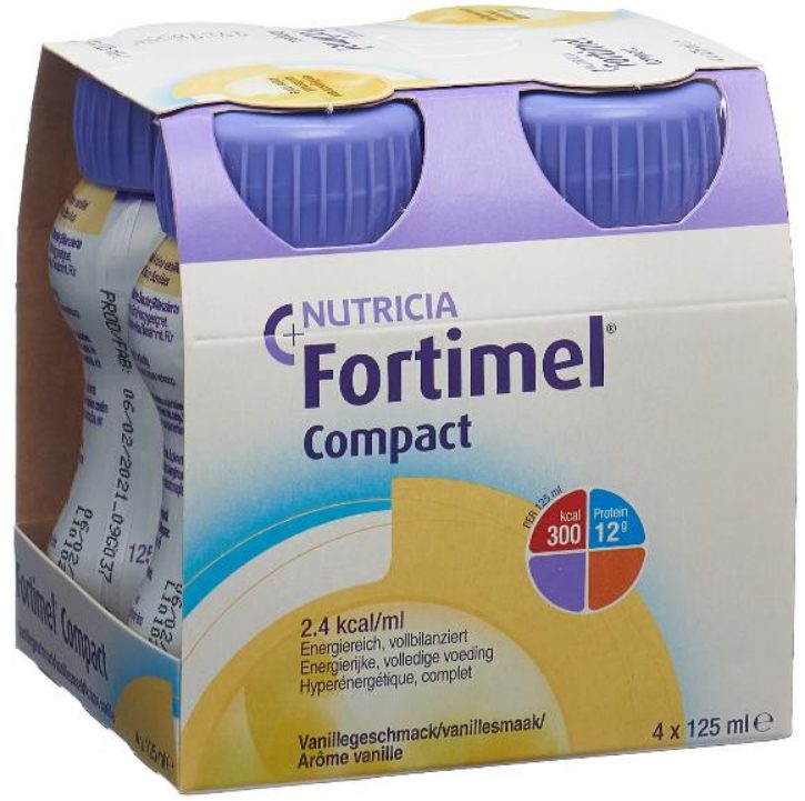 Fortimel Compact Vanille (4x125ml)