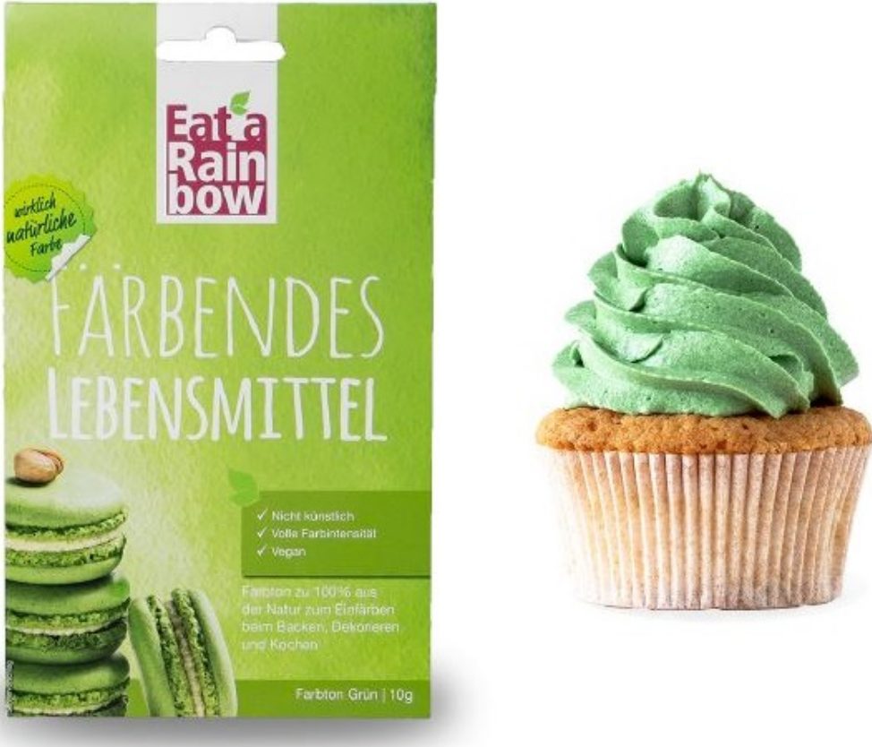 Eat a Rainbow Färbendes Lebensmittel, grün (10g)