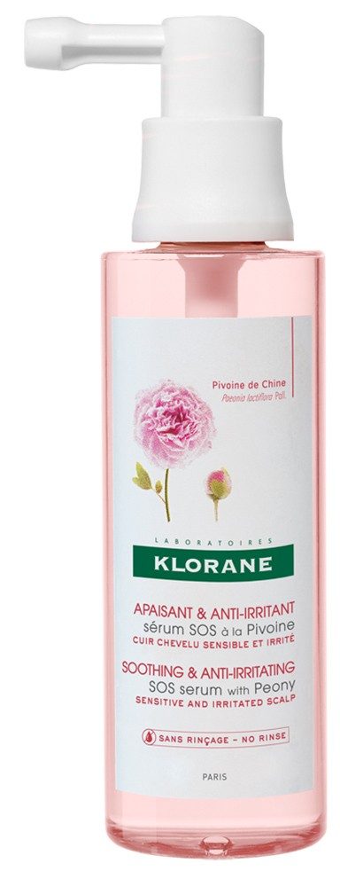 KLORANE - SOS Beruhigendes Serum, BIO-Pfingstrose, 100  ml