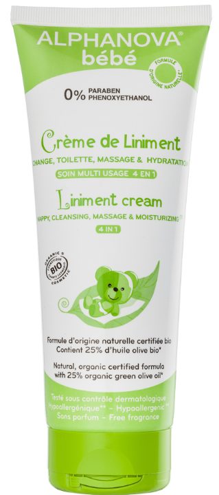 ALPHANOVA bébé Liniment Hautcreme Bio (200ml)