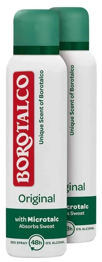Borotalco Deo Original Spray (2 x 150ml)
