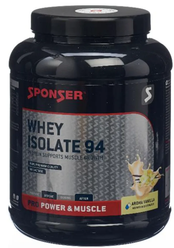 Sponser Whey Isolate 94 Vanilla (850g)