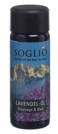 SOGLIO Massageöl Lavendel (100ml)