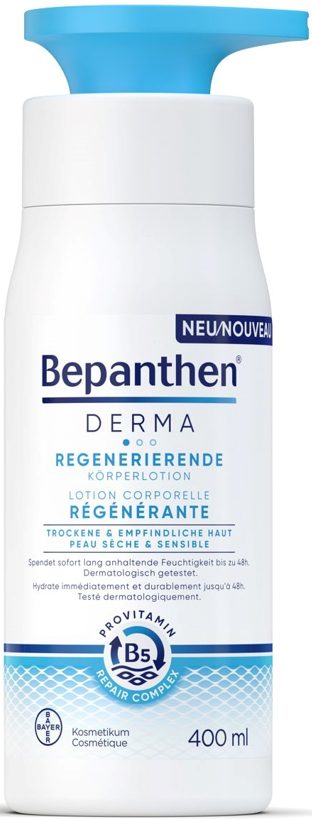 Bepanthen - DERMA Regenerierende Körperlotion, 400 ml