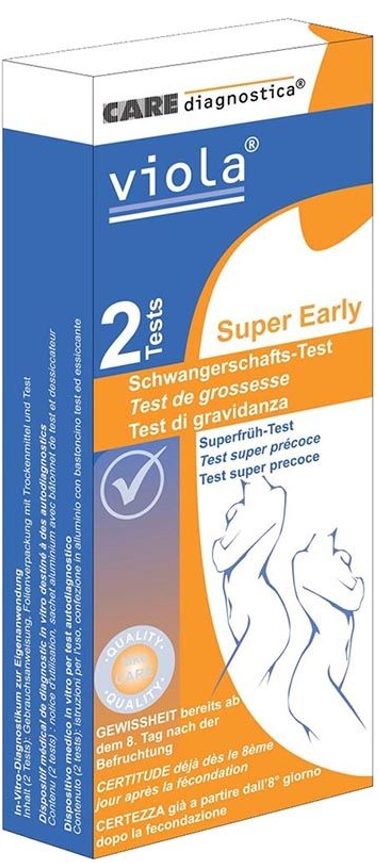 Viola Super Early Schwangerschaftstest (2 Stk)