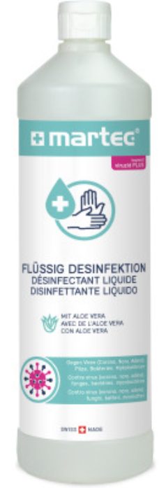Martec Hände-Desinfektionsmittel flüssig (1 Liter)