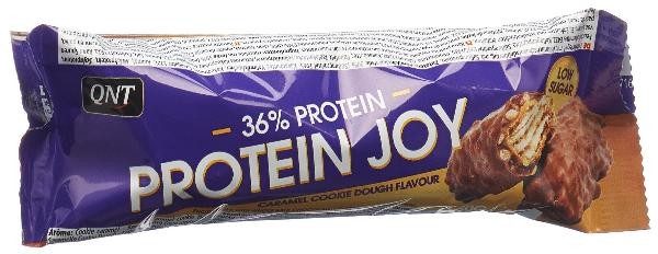QNT 36% Protein Joy Bar Low Sugar Caramel & Cookie (60g)