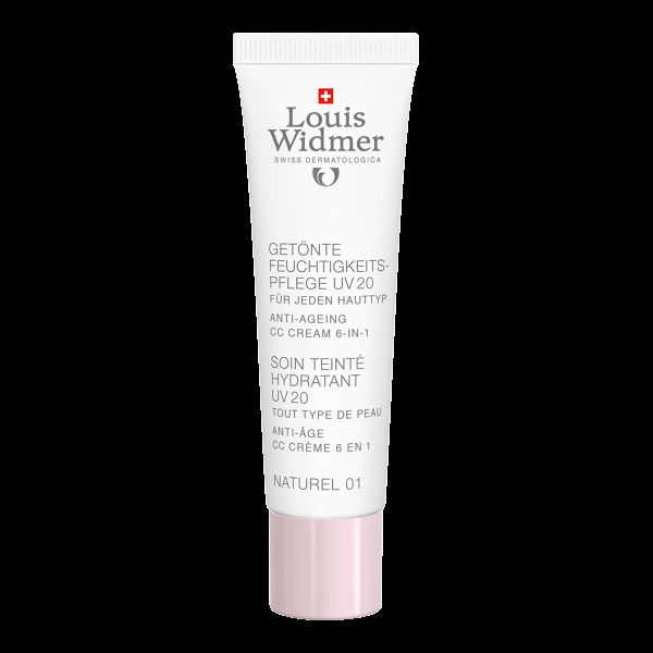 Louis Widmer Getönte Feuchtigkeitspflege UV20 Naturel 01 unparfümiert (30ml)