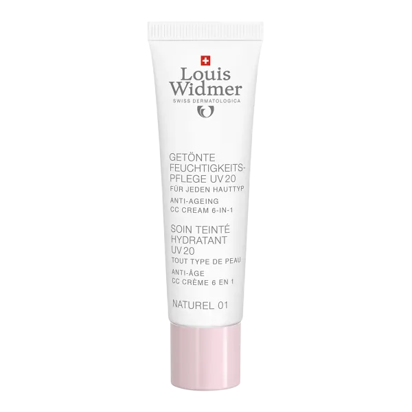 Louis Widmer Getönte Feuchtigkeitspflege UV 20 Naturel 01 parfümiert (30ml)