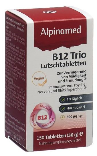 Alpinamed B12 Trio Lutschtabletten (150 Stk)