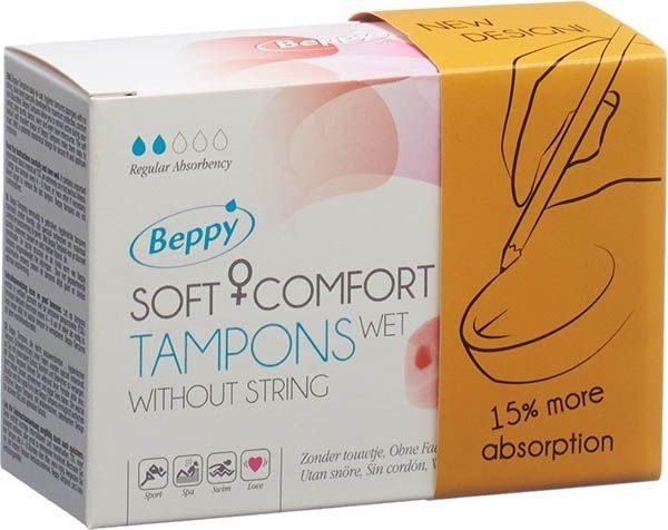 BEPPY SOFT Comfort Tampons Wet 2 Stk