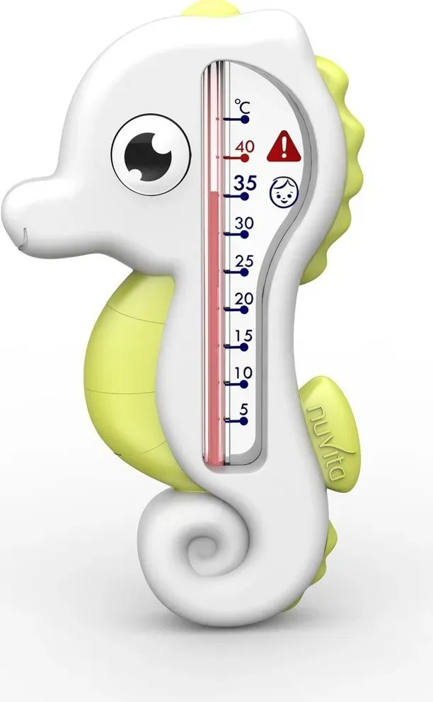 Nuvita Badthermometer Seepferdchen grün 0+ Monate