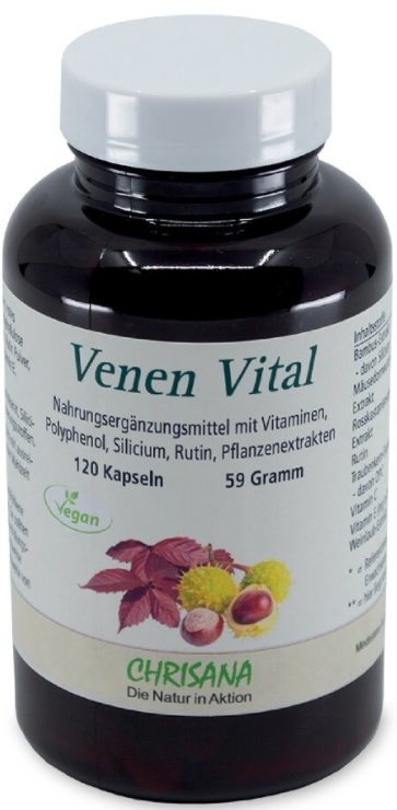 CHRISANA Venen Vital Kapsel (120 Stück)