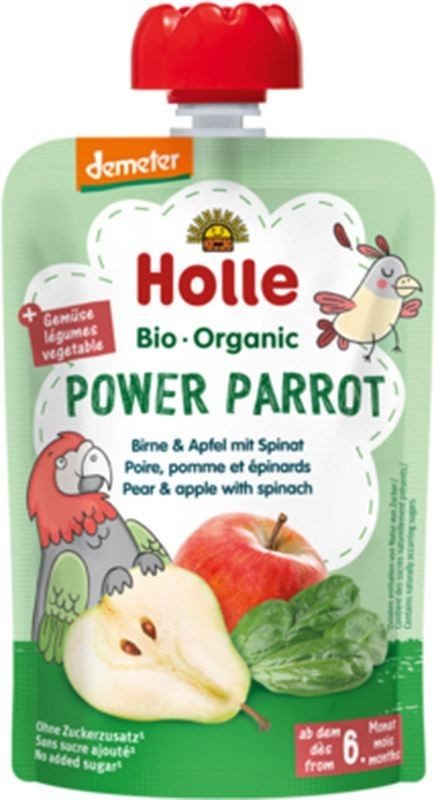 Holle Quetschbeutel Power Parrot (100g)