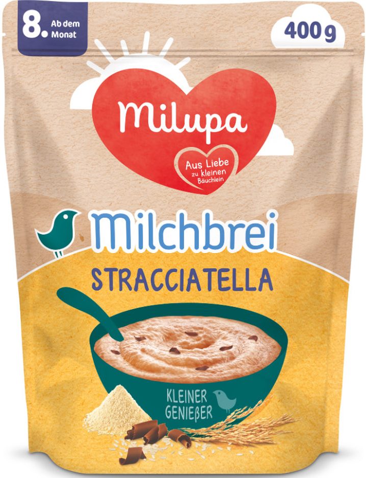 Milupa Milchbrei Stracciatella nach 8 Monaten (400 g)