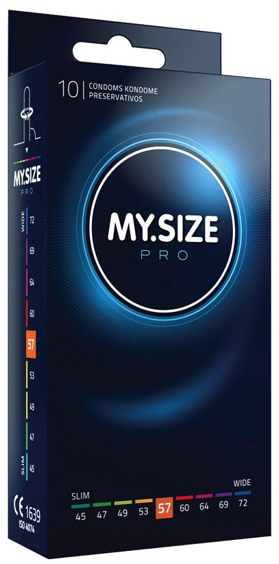MySize PRO - MY.SIZE PRO 57 10er, 10 Stück, Transparent