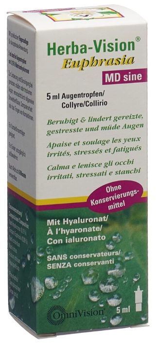 Herba-Vision Euphrasia MD sine Augentropfen (10 ml)