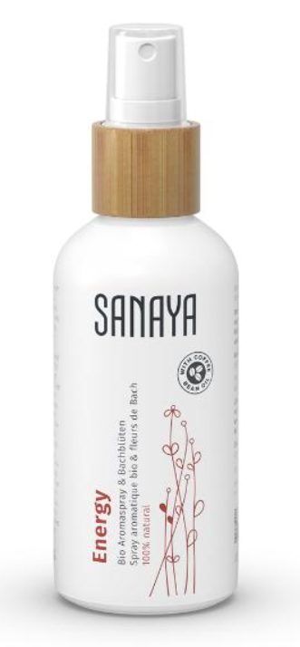 SANAYA Aroma & Bachblüten Spray Energy Bio (100ml)