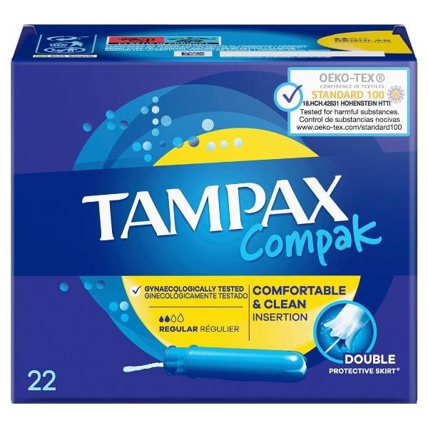 TAMPAX Tampons Compak Regular (22 Stk)