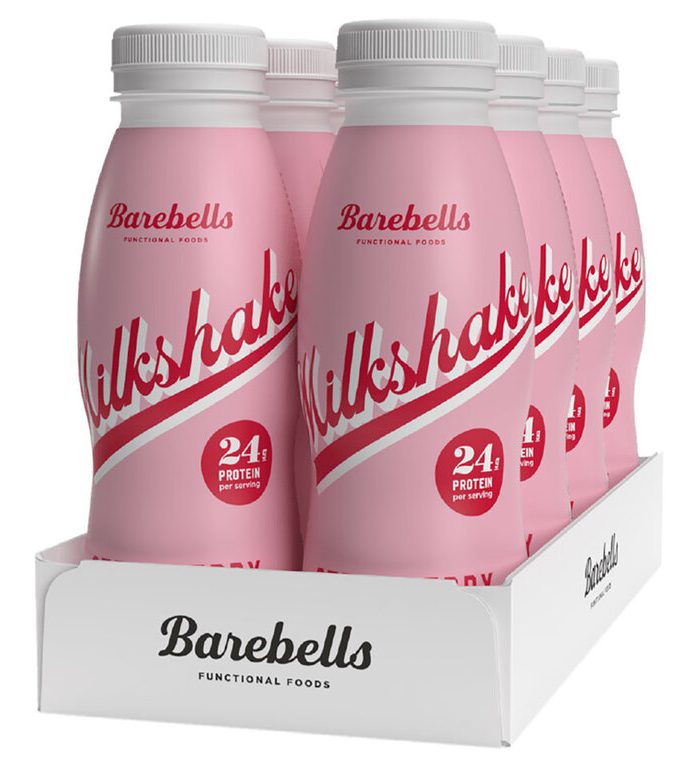 Barebells Protein Milkshake Strawberry (8x330ml)