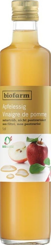 biofarm Apfelessig naturtrüb (500ml)