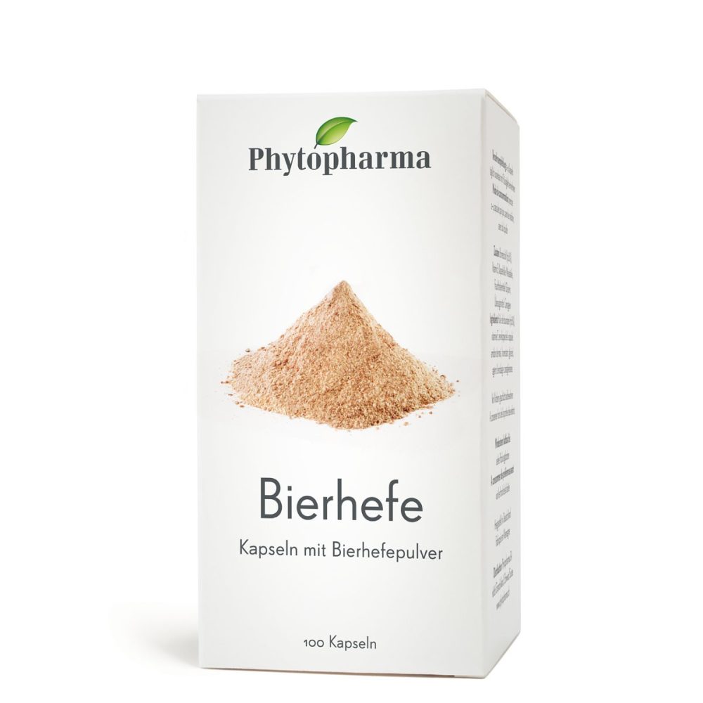 Phytopharma - Bierhefe Kapseln, 100 Stück