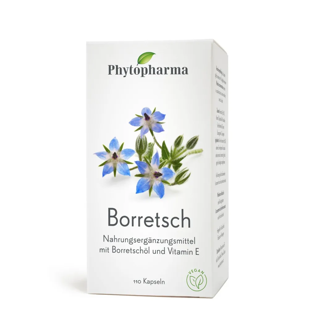 Phytopharma Borretsch Kapseln 500mg (110 Stk)
